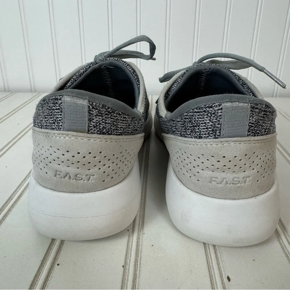Kizik Sneakers Madrid Eco Knit Women's 8 Gray Casual Comfort Walking Stylish - Picture 4 of 10